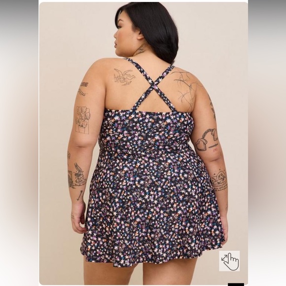 Torrid Lattice Swimdress - Picture 4 of 6